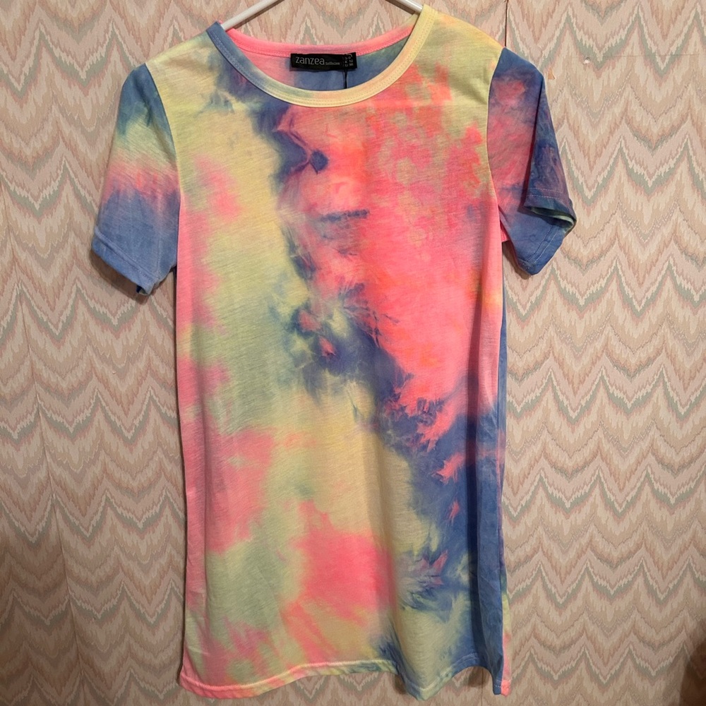 Zanzea tie dye dress NWT